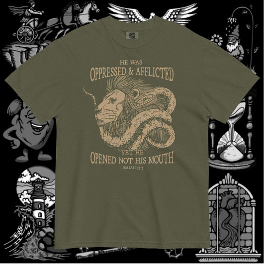 Afflicted Yet Silent | Comfort Colors Cotton T-Shirt